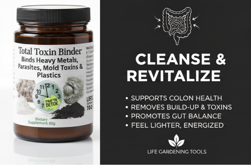 Binder Plus+ | Heavy Metal Detox & Gut Cleanse Powder (60g)