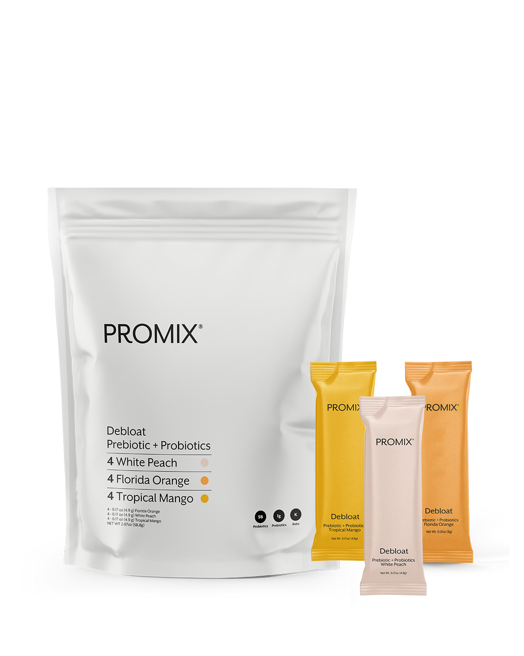 Debloat Variety Pack - Orange, Peach, Mango