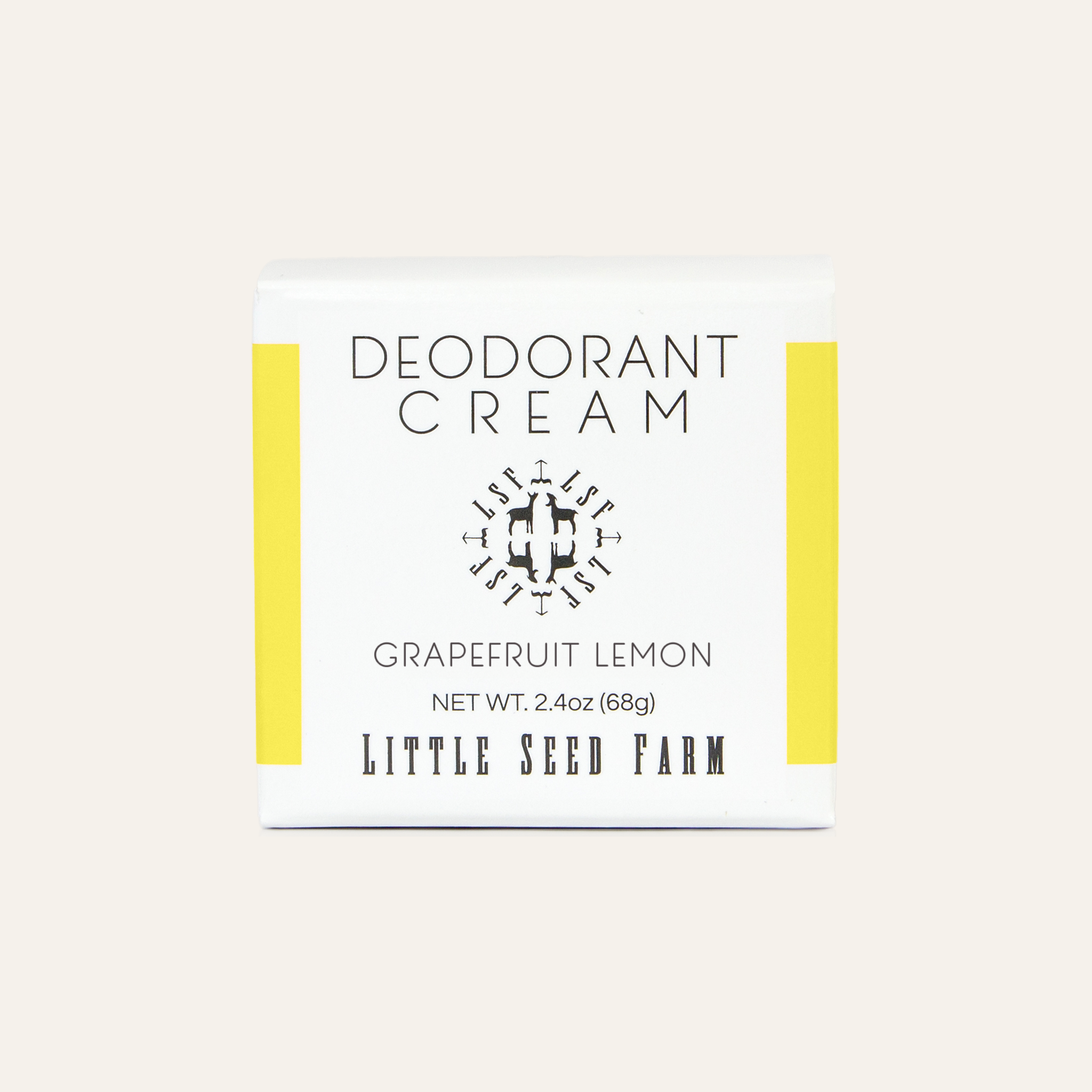 Grapefruit Lemon Deodorant Cream
